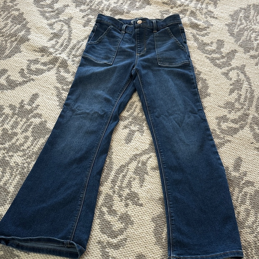 Wonder Nation Dark Blue Flare Jeans